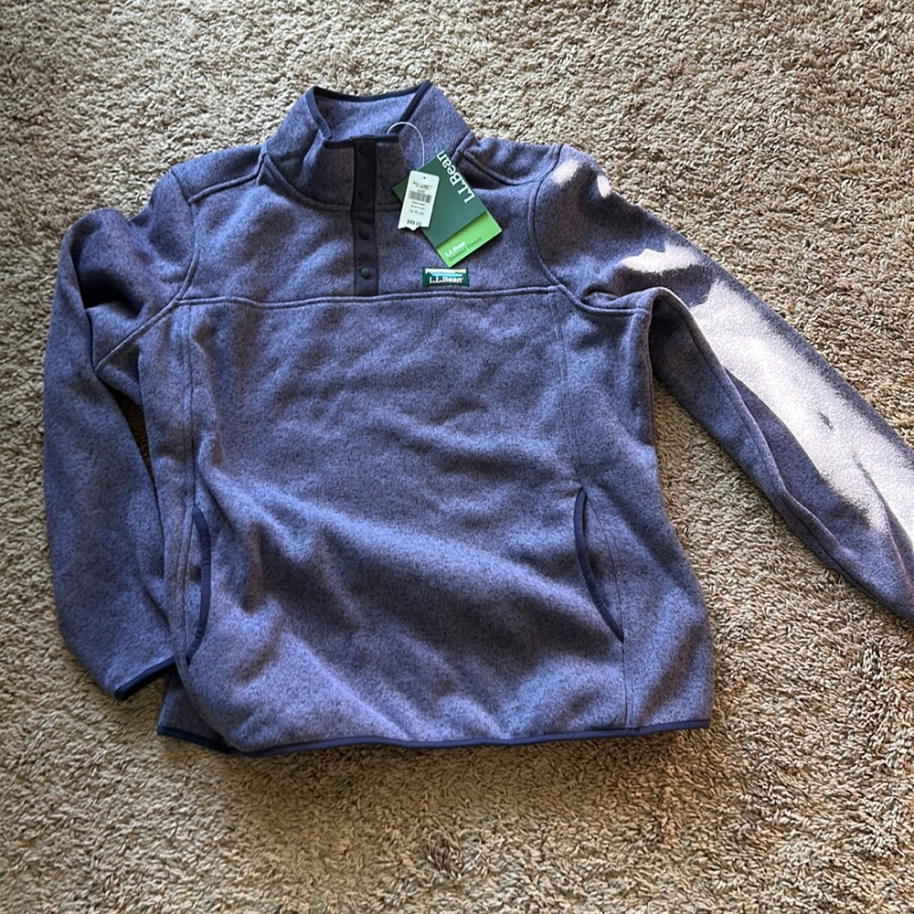 NWT LL Bean Sweater Fleece
